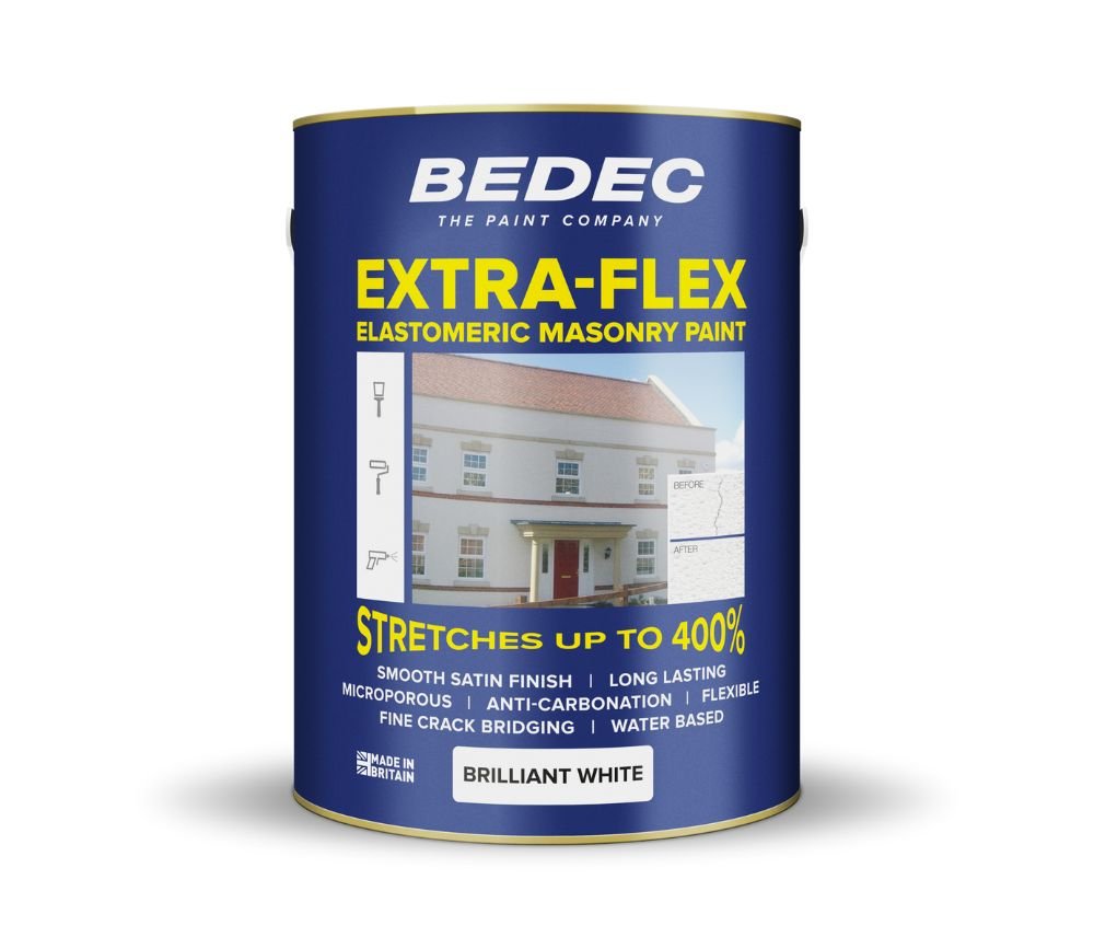 Bedec Extra-Flex Elastomeric Masonry Paint