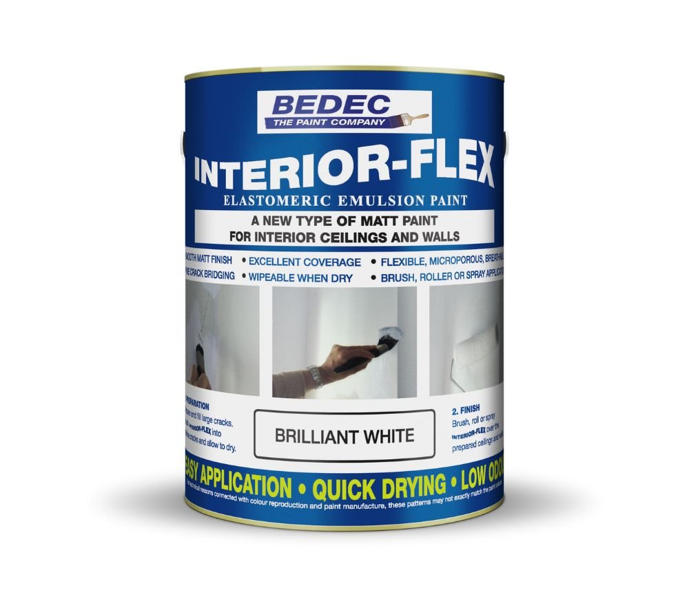 Bedec Interior-Flex Elastomeric Emulsion Paint