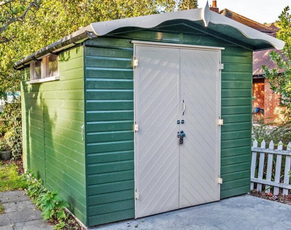 Dark Green Barn Paint Shed